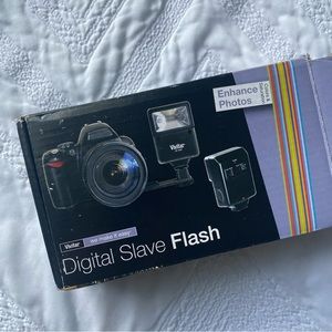 Vivitar digital flash for DSLR cameras (canon, Nikon, Olympus, Pentax, sony)